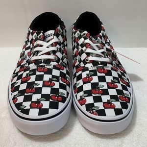 Vans “Doheny” Cherry Checker Off The Wall Shoes Unisex Sizes